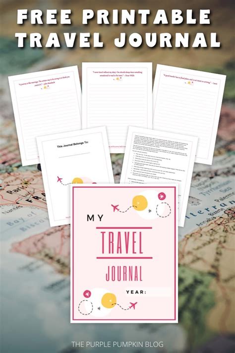 Free Printable Travel Journal Pages